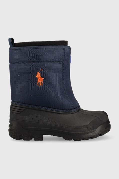 Polo Ralph Lauren cizme de iarna copii culoarea albastru marin