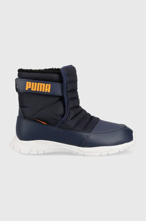Дитячі зимові черевики Puma колір синій