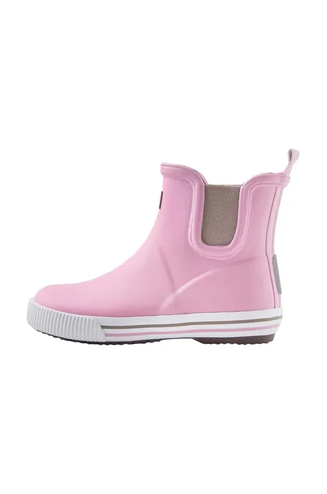 Дитячі гумові чоботи Reima колір рожевий
