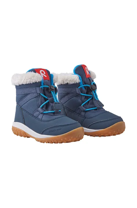 Otroški zimski škornji Reima mornarsko modra barva