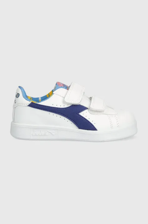 Παιδικά αθλητικά παπούτσια Diadora χρώμα: άσπρο