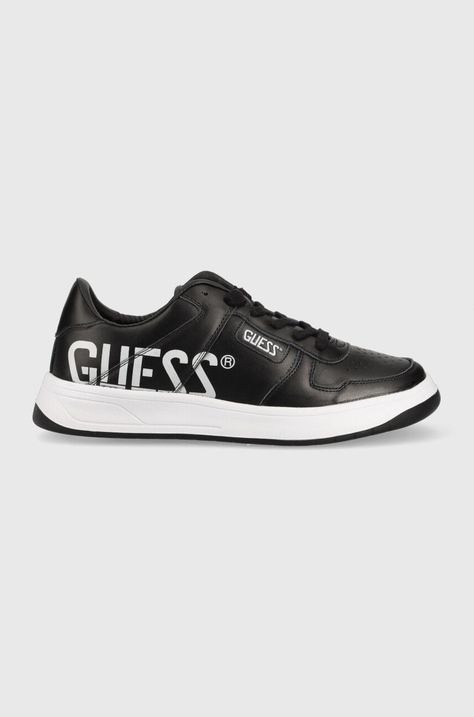 Δερμάτινα αθλητικά παπούτσια Guess Ponte