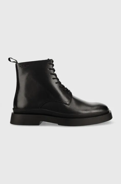 Δερμάτινα παπούτσια Vagabond Shoemakers Shoemakers Mike χρώμα: μαύρο