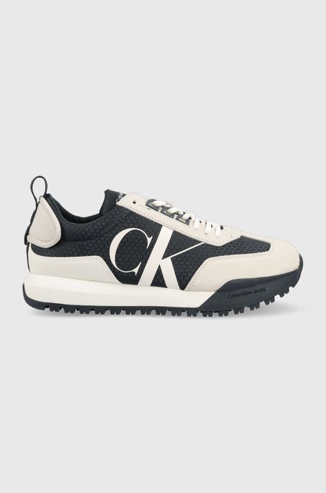 Sneakers boty Calvin Klein Jeans New Retro Runner Laceup