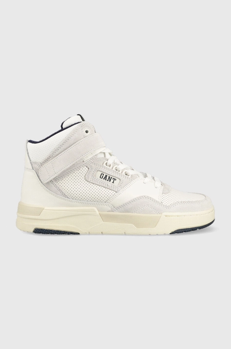 Gant sneakers din piele Brookpal culoarea alb