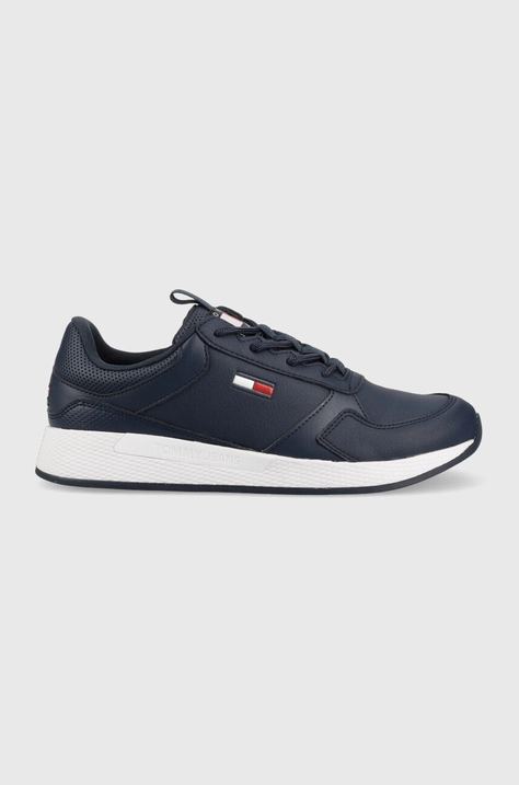 Tenisky Tommy Jeans Tommy Jeans Flexi Runner Ess tmavomodrá farba