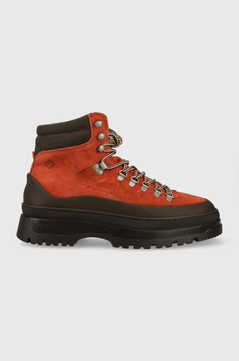 Замшевые ботинки Gant St Grip мужские цвет оранжевый