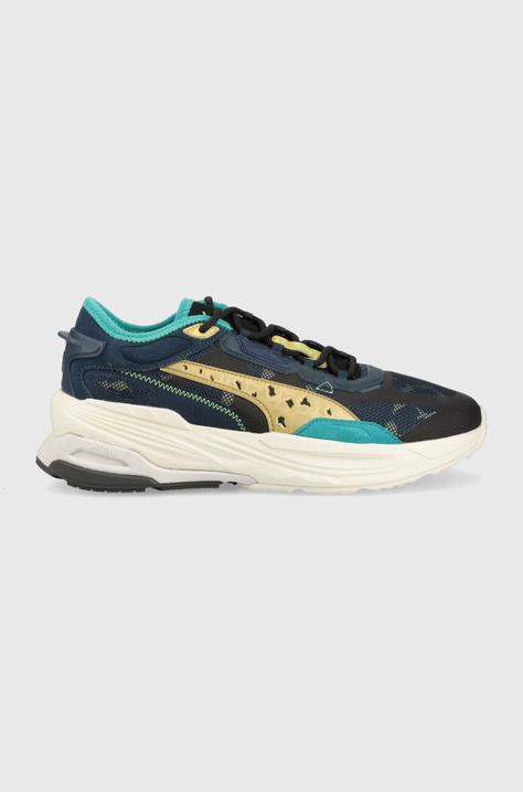 Puma sneakers Extent Nitro Ek Balam barbati, culoarea albastru marin