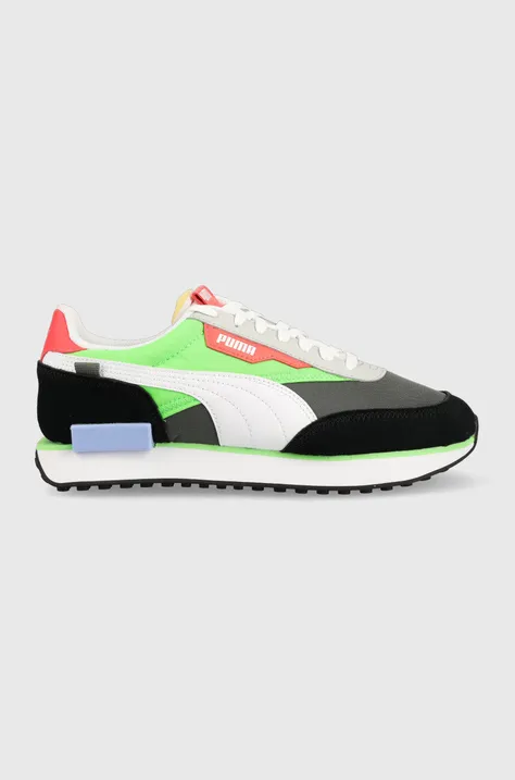 Puma sneakersy  FUTURE RIDER PLAY ON kolor zielony 371149
