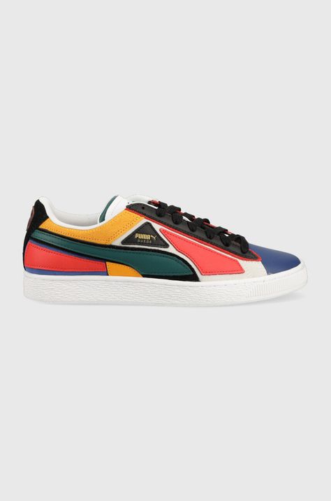 Puma sneakers din piele Suede Layers