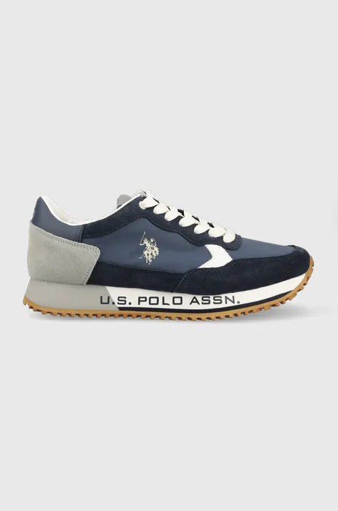 U.S. Polo Assn. sneakersy CLEEF kolor niebieski