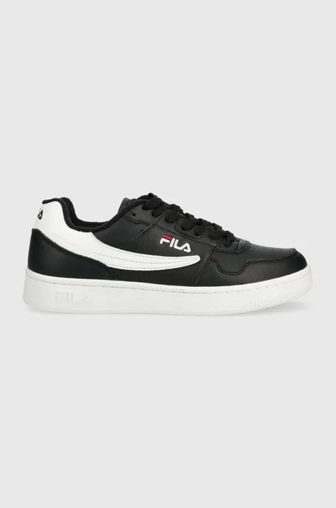 Δερμάτινα αθλητικά παπούτσια Fila Arcade L χρώμα: μαύρο