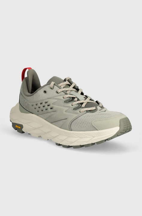 Ботинки Hoka One One Anacapa Breeze LOW мужские цвет зелёный