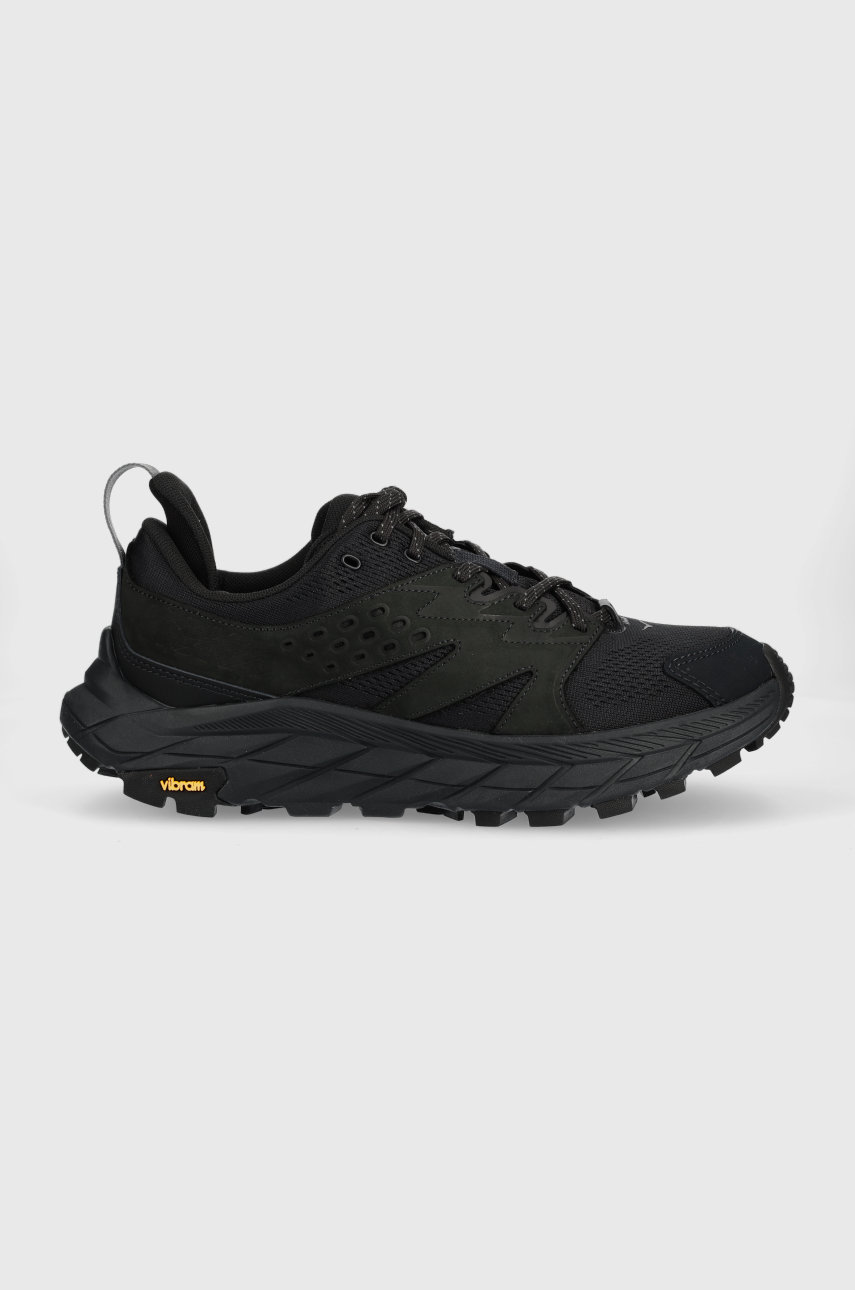 Hoka pantofi Anacapa Breeze Low barbati, culoarea negru, 1127920