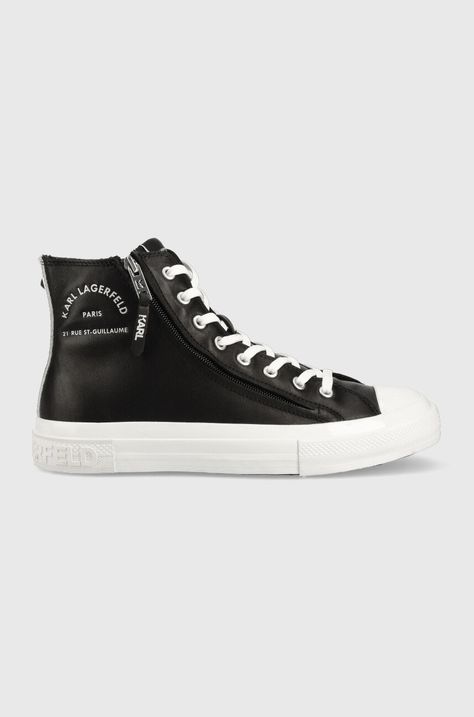 Δερμάτινα ελαφριά παπούτσια Karl Lagerfeld Kampus Iii