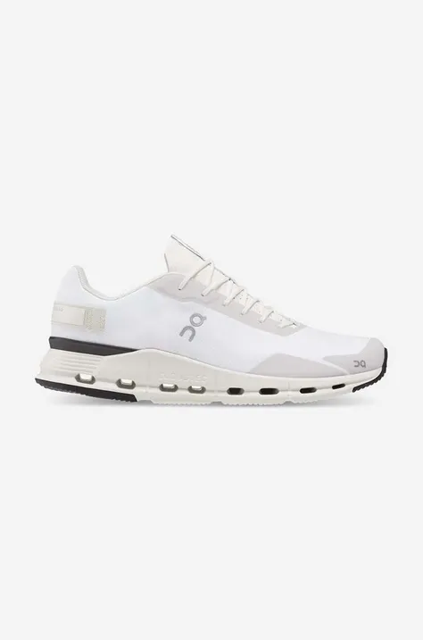 Sneakers boty On-running Cloludnova From 2698483 WHITE/ECLIPSE bílá barva