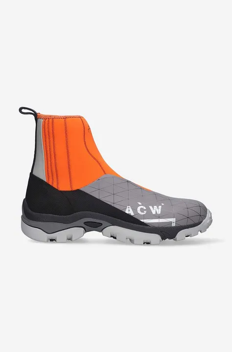 Παπούτσια A-COLD-WALL* Dirt Boots χρώμα: γκρι F3ACWUF052 BRIGHT ORANGE