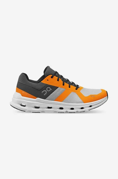 Sneakers boty On-running Cloudrunner 4698644 FROST/TURMERIC šedá barva