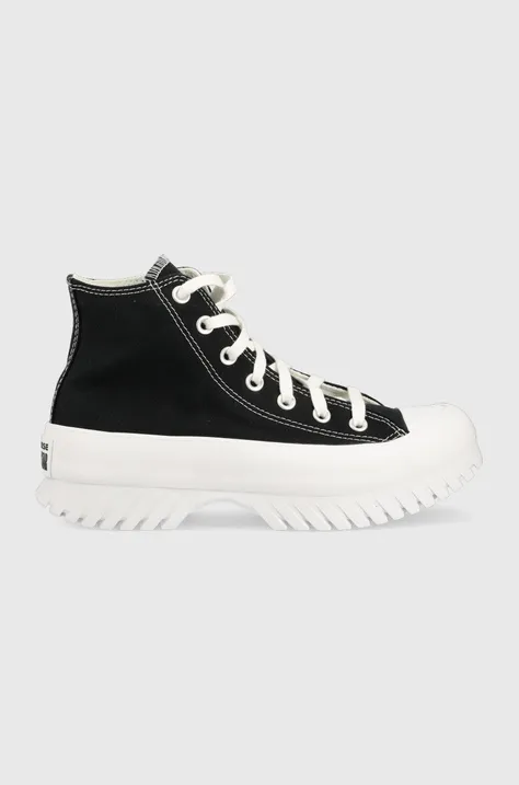 Πάνινα παπούτσια Converse Chuck Taylor All Star Lugged 2.0 χρώμα μαύρο A00870C