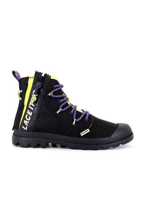 Кеды Palladium Pampa Lite Lace It цвет чёрный