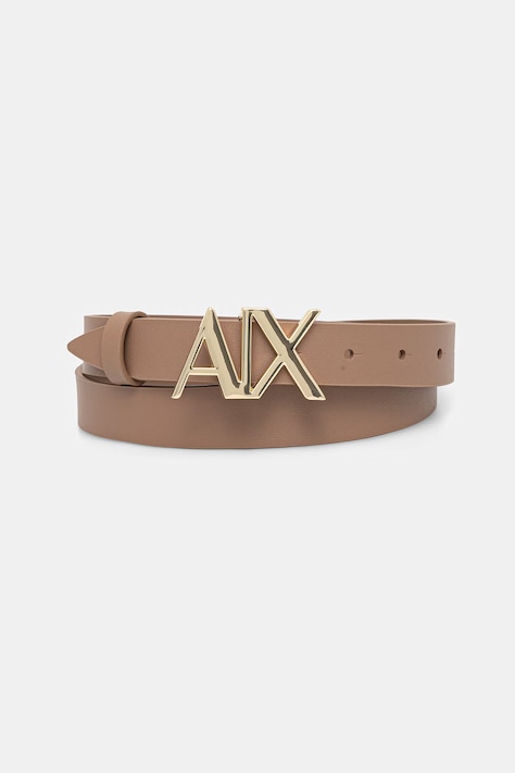 Armani Exchange ремень кожаный для женщин коричневый 941125 CC719