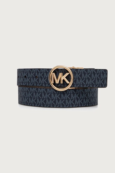 MICHAEL Michael Kors dvostrani remen za žene od imitacije kože plavi 551342