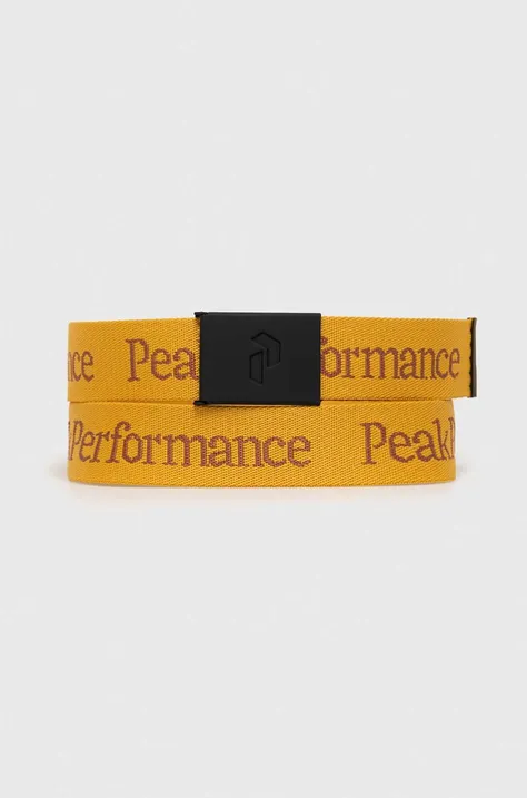 Ремень Peak Performance цвет жёлтый