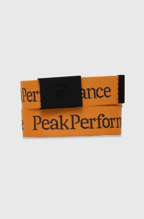 Ремінь Peak Performance колір помаранчевий