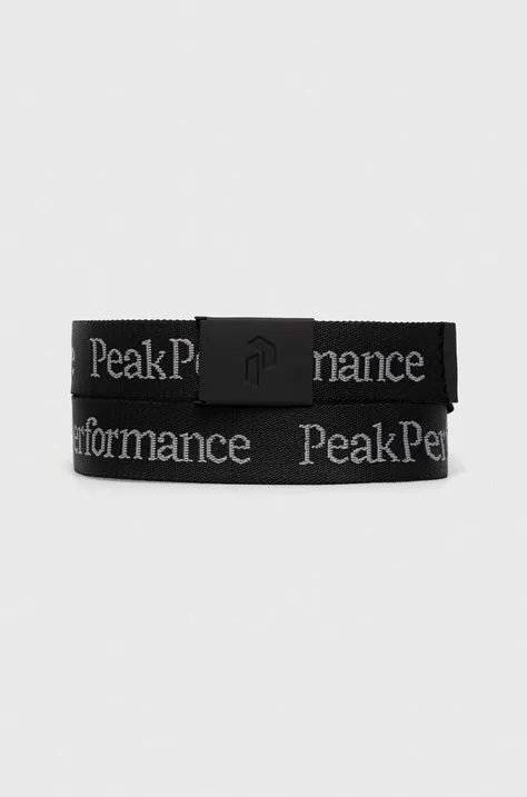Pas Peak Performance črna barva