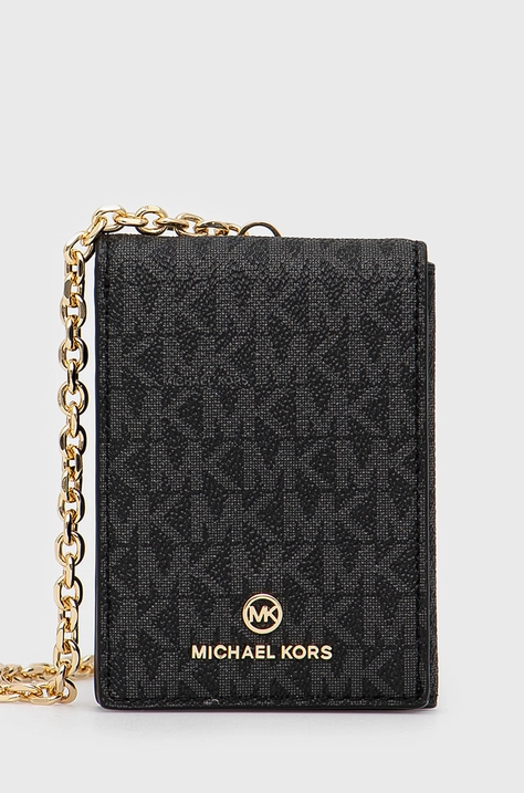 Novčanik MICHAEL Michael Kors za žene, boja: crna