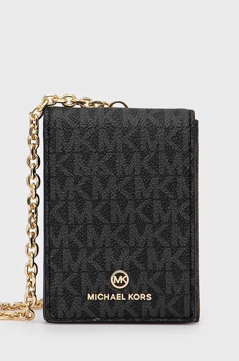 Πορτοφόλι MICHAEL Michael Kors χρώμα: μαύρο