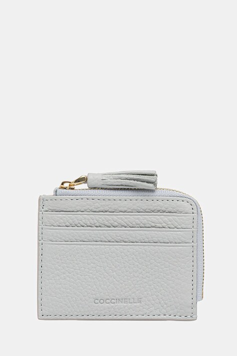 Usnjena denarnica Coccinelle ženska, črna barva, E2 MU0 12 89 01