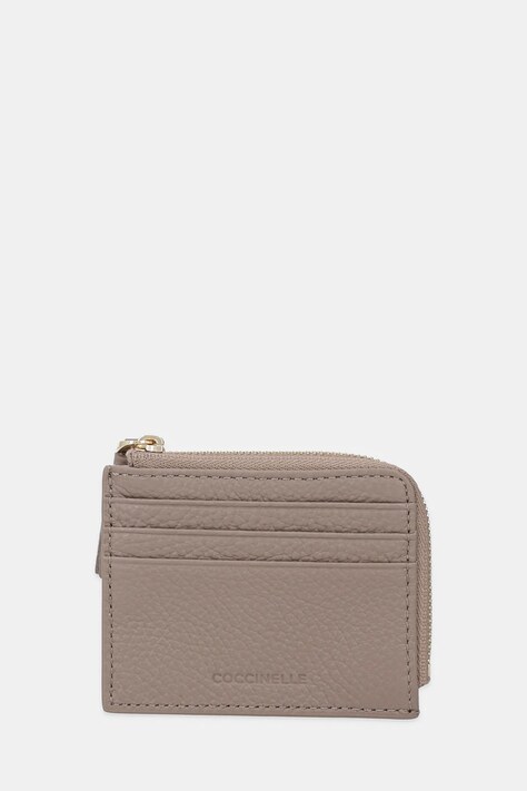 Coccinelle portofel de piele culoarea negru, E2 MU0 12 89 01