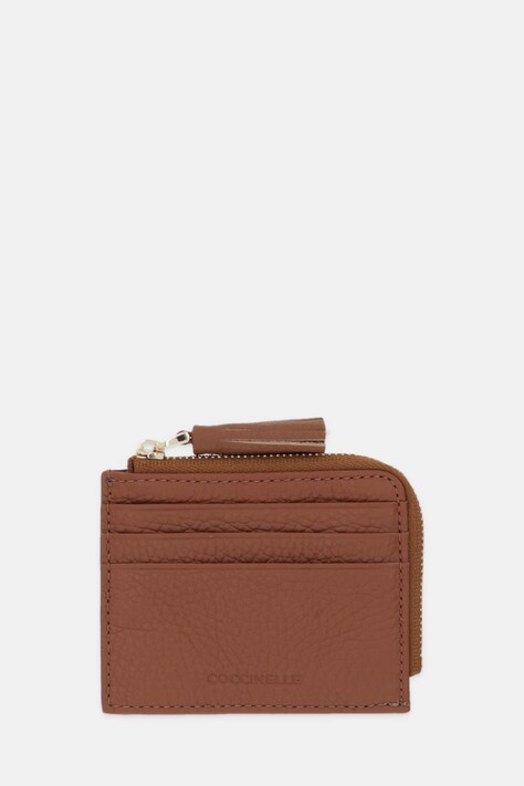 Coccinelle portfel skórzany damski kolor brązowy E2 MU0 12 89 01