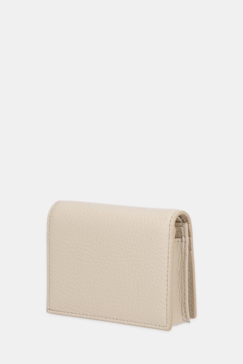 Coccinelle portfel skórzany damski kolor beżowy E2 MW5 17 21 01