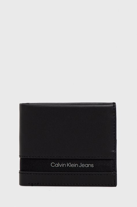 Кожен портфейл Calvin Klein Jeans