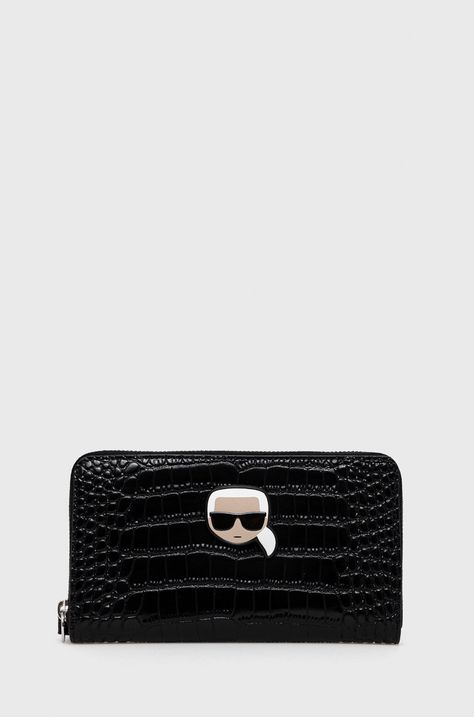 Karl Lagerfeld portofel de piele