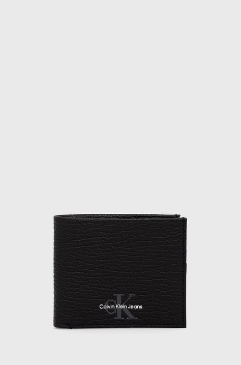 Kožená peňaženka Calvin Klein Jeans