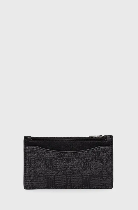 Coach carcasa cardului barbati, culoarea negru