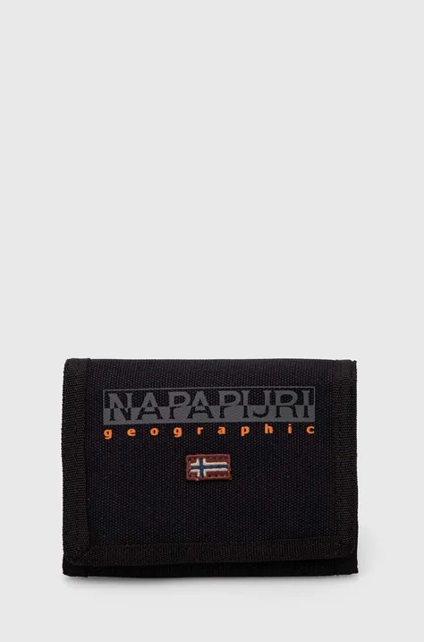 Peňaženka Napapijri čierna farba