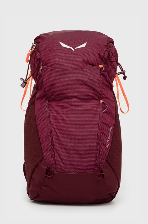 Salewa plecak Alp Trainer damski kolor bordowy duży wzorzysty