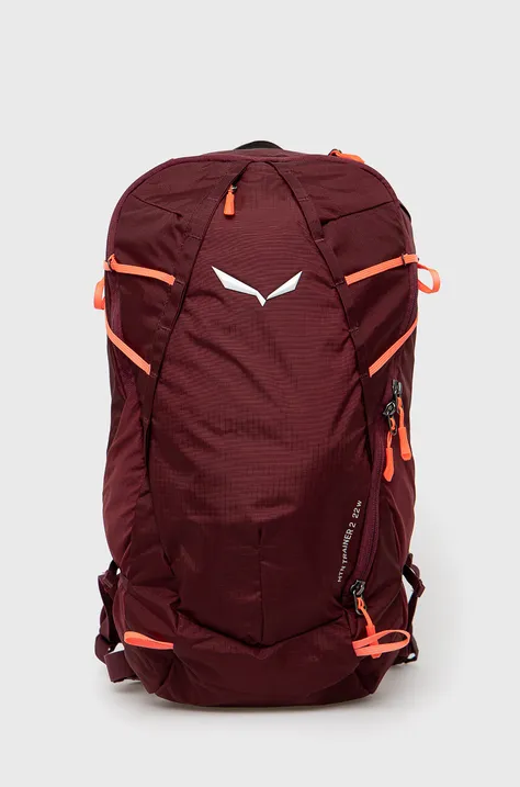 Salewa plecak Mountain Trainer 2 damski kolor bordowy duży gładki