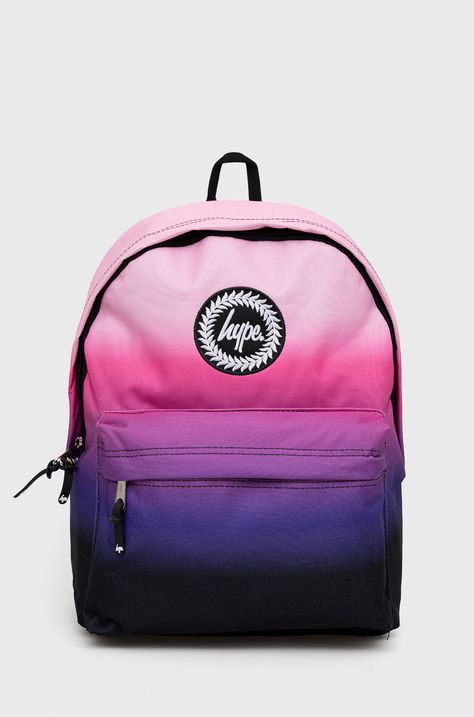 Dječji ruksak Hype Black Pink & Purple Gradient Twlg-801
