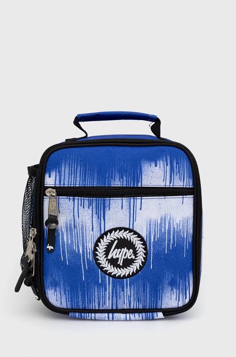 Otroška torba za kosilo Hype Royal Blue Single Drip Twlg-842