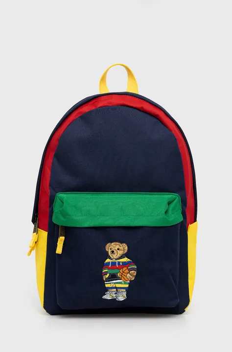Дитячий рюкзак Polo Ralph Lauren великий з аплікацією