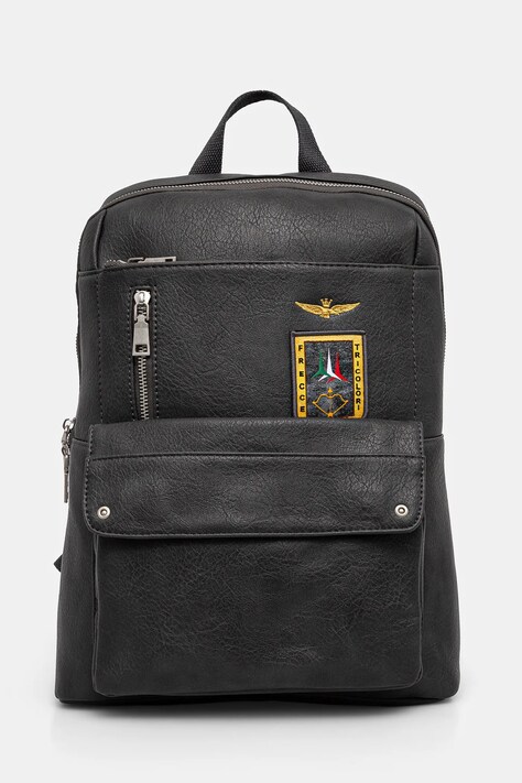 Aeronautica Militare rucsac barbati, culoarea gri, mare, neted