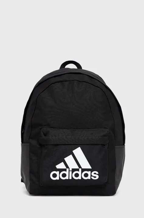 Ruksak adidas čierna farba, veľký, s potlačou, HG0349