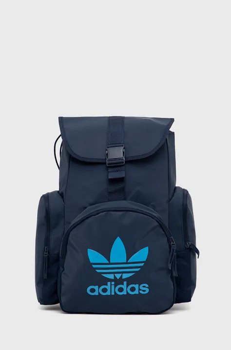 Рюкзак adidas Originals цвет синий большой с принтом