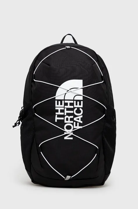 Рюкзак The North Face колір чорний великий з принтом