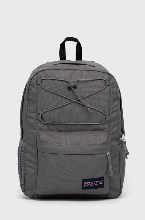 Jansport Plecak kolor szary duży gładki